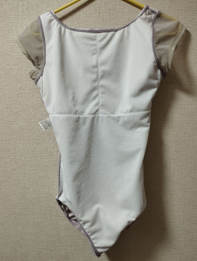 ドゥッシュ　ドゥッスゥ　サラカラ　ボートネック　バレエレオタード L