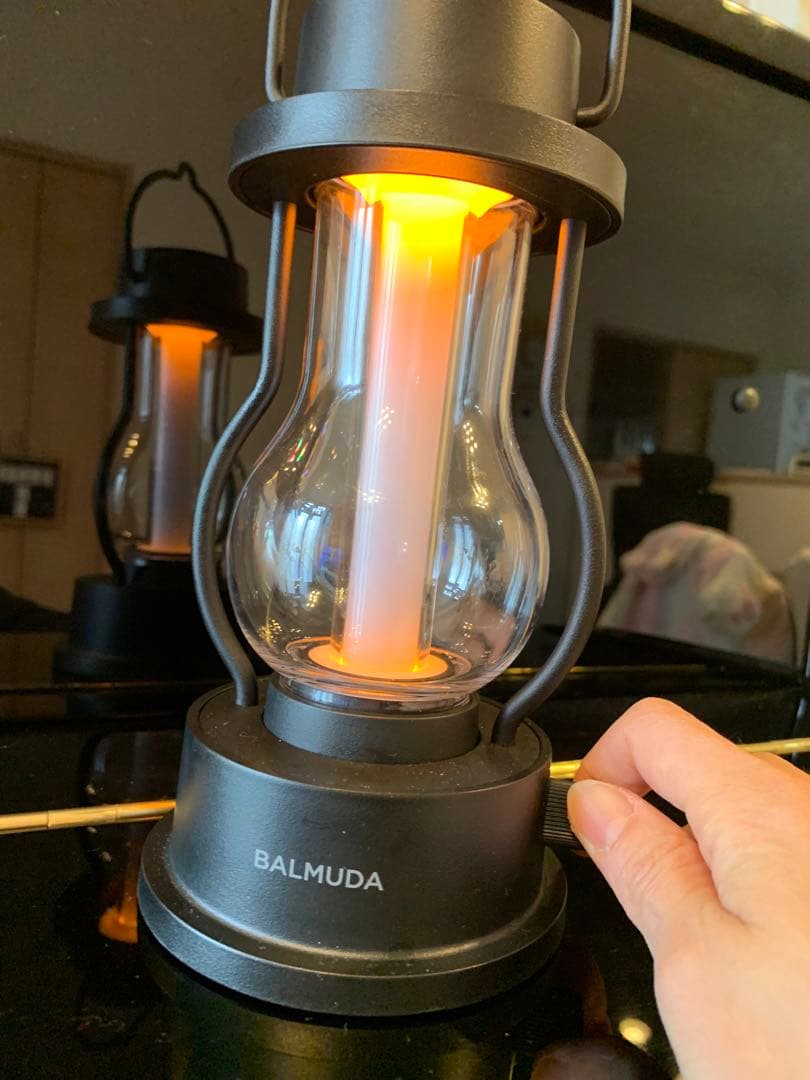 BALMUDA ランタン ブラック LED