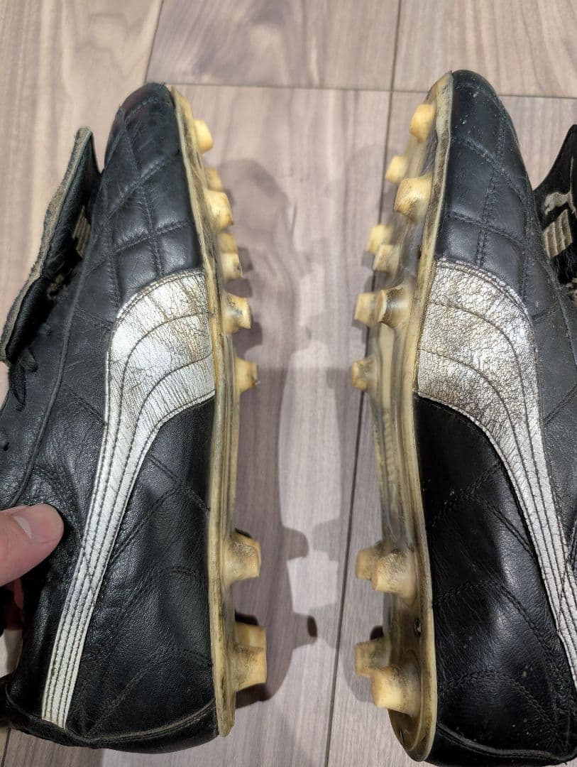 レッジェーロ　PUMA サッカースパイク 黒 28.0