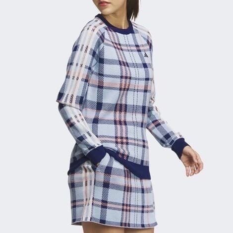 【M】定価29,700円 アディダス ゴルフ ニットセーター&ニットスカート