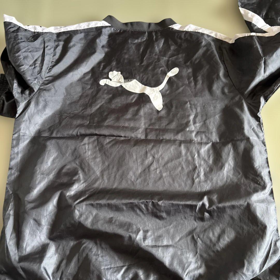 《訳あり》PUMA 黒 長袖ピステ上下