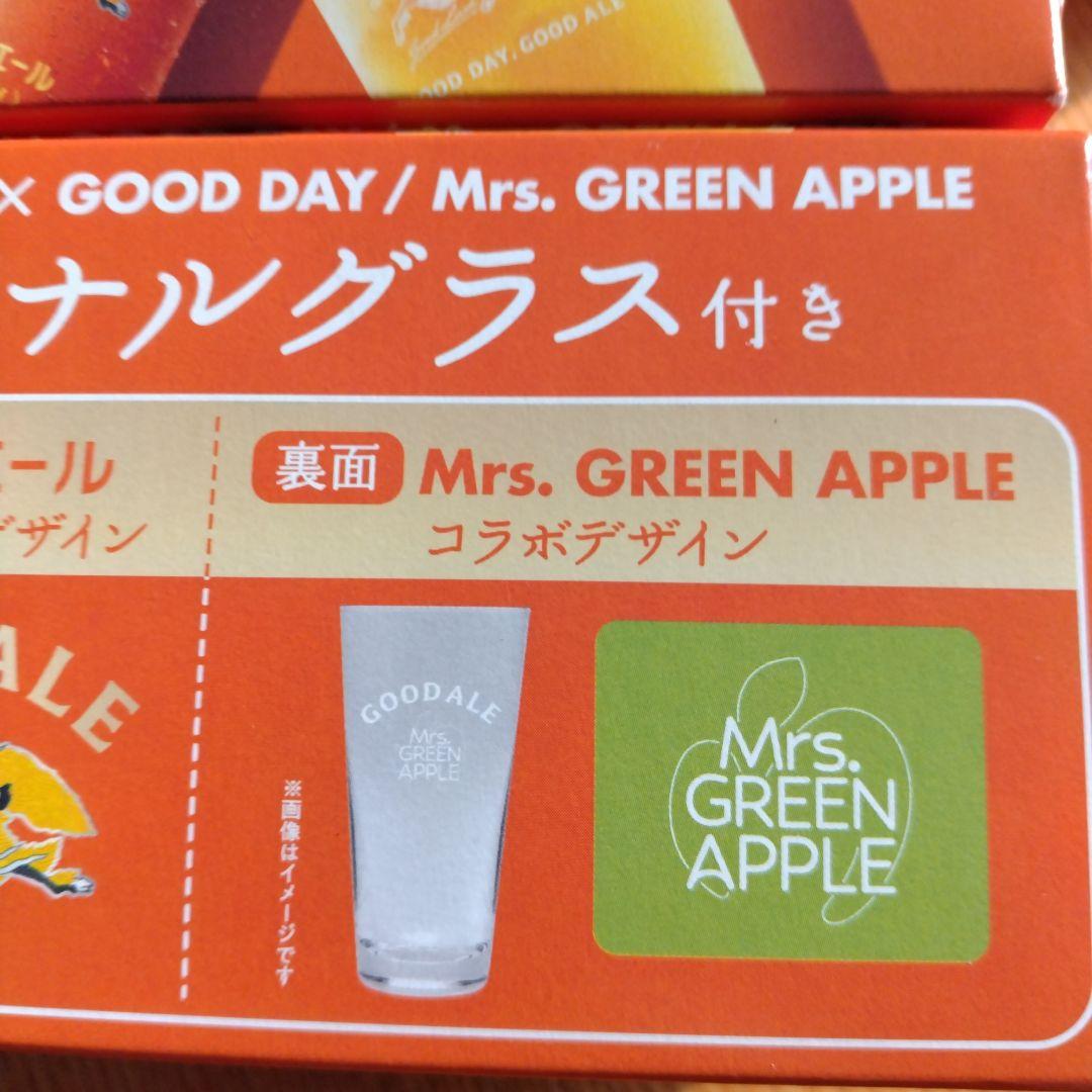 Mrs.GREEN APPLE×淡麗ロゴ入グラスグッドエールオリジナルグラス6点
