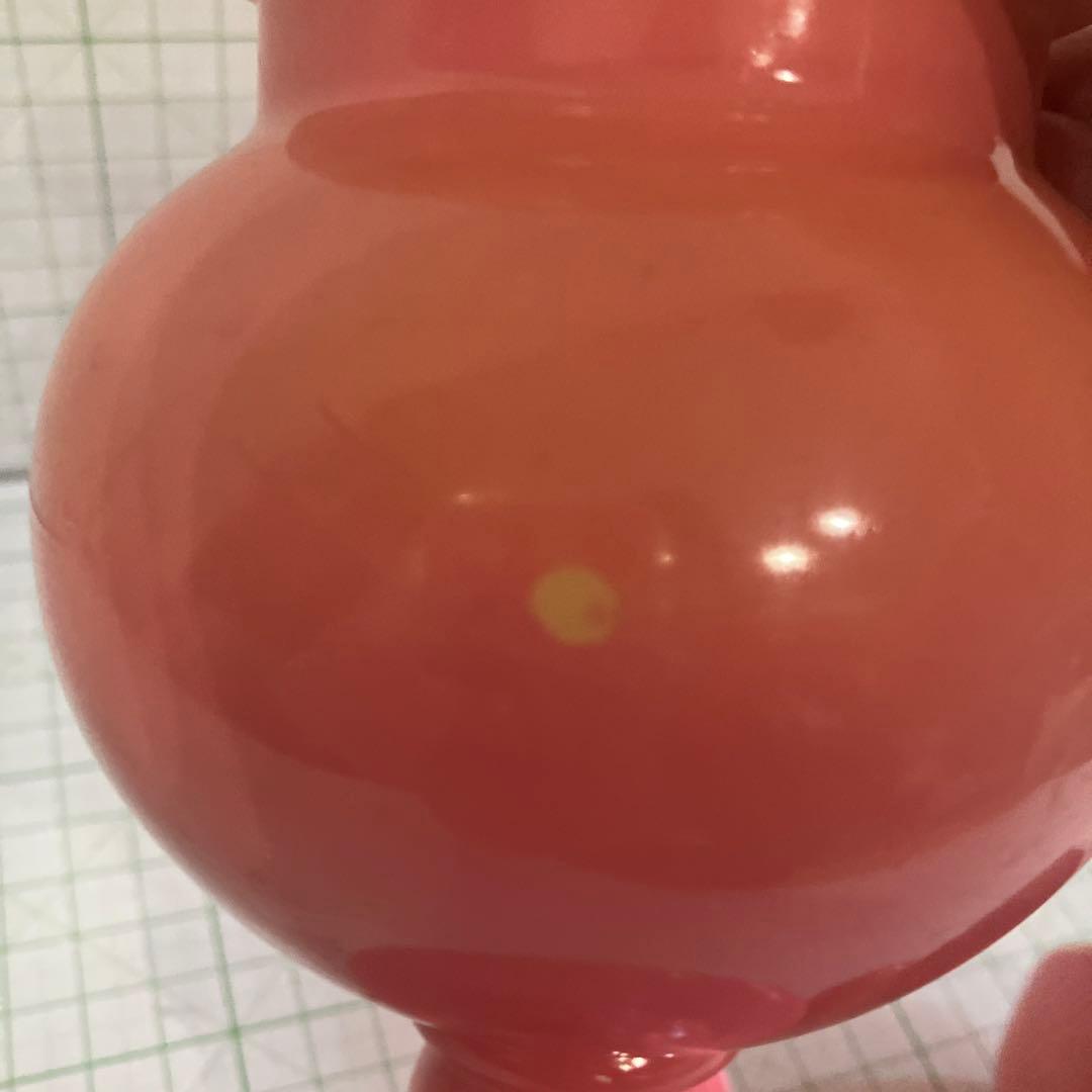 内藤ルネ　希少なピンクのかわいいボンボン入れ