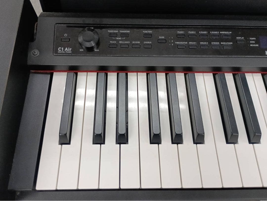 KORG C1 Air 2018年製 ブラック 電子ピアノ 88鍵 X椅子付