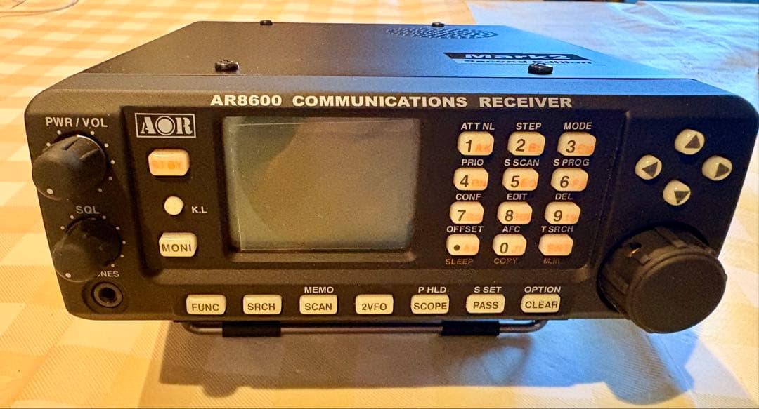 【完動極美品】AOR AR8600MARK2 広帯域受信機（オプション多数）