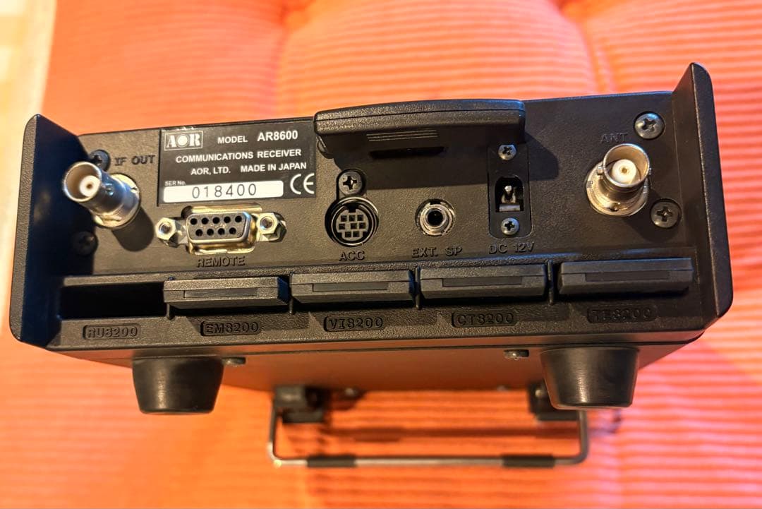 【完動極美品】AOR AR8600MARK2 広帯域受信機（オプション多数）