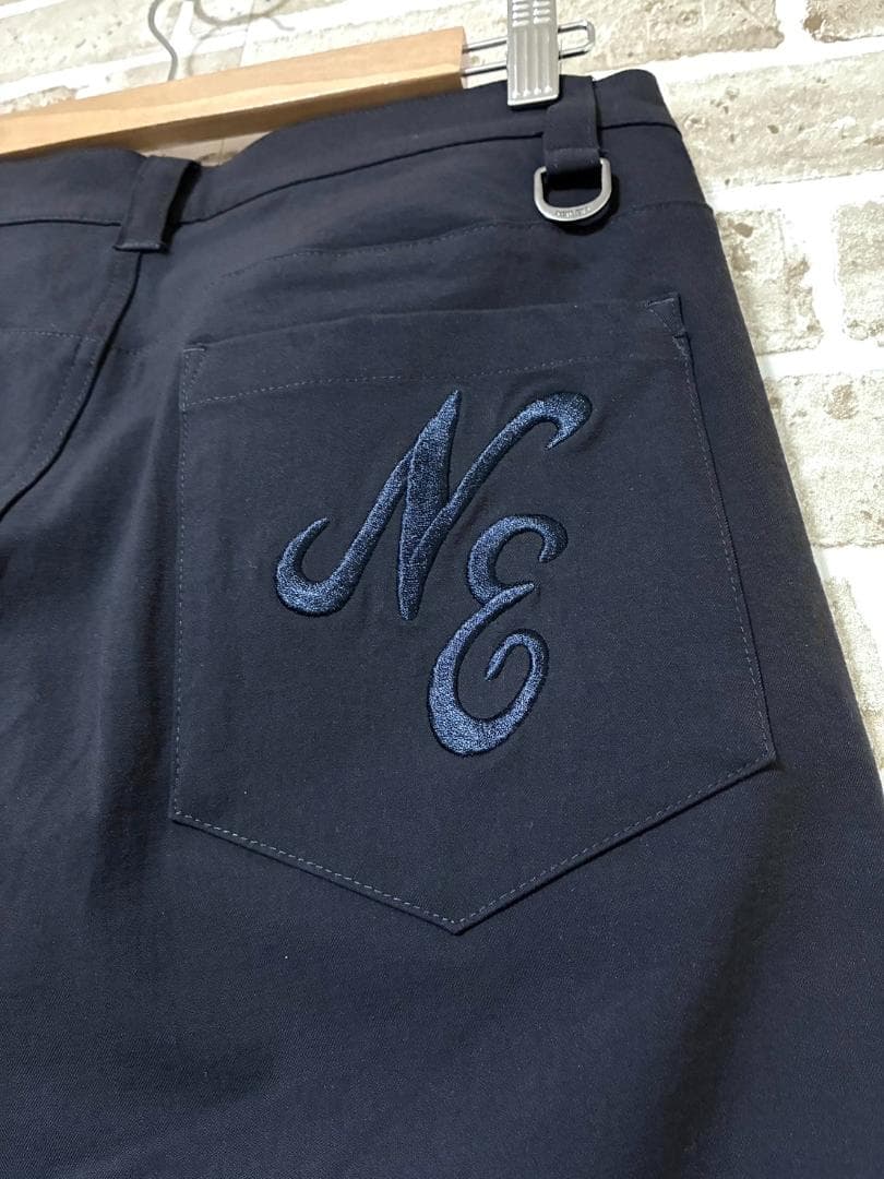 【早い者勝ち‼️】新品 ニューエラゴルフ メンズ ゴルフパンツ M ネイビー系