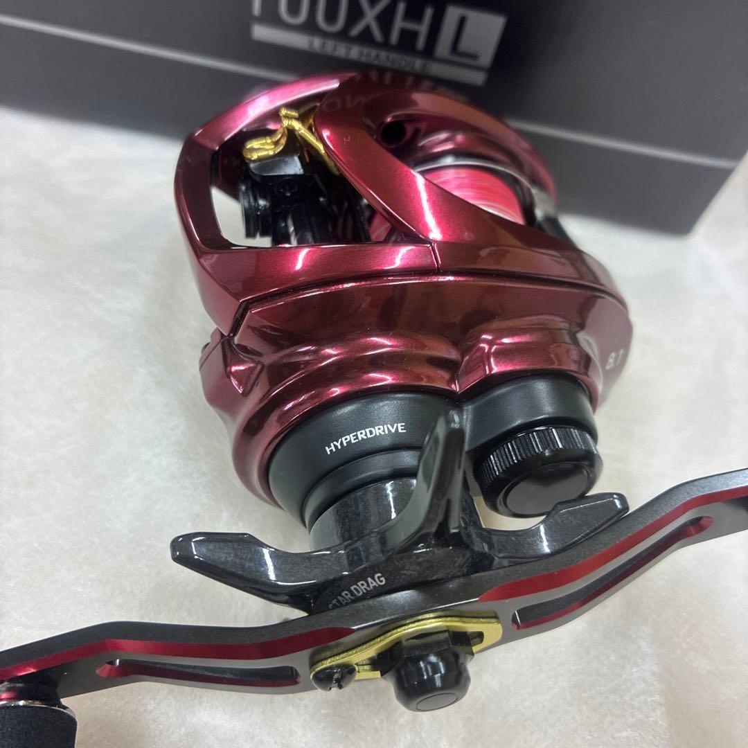 超美品 ダイワ23アドミラ100XH L左ハンドル レフトADMIRA