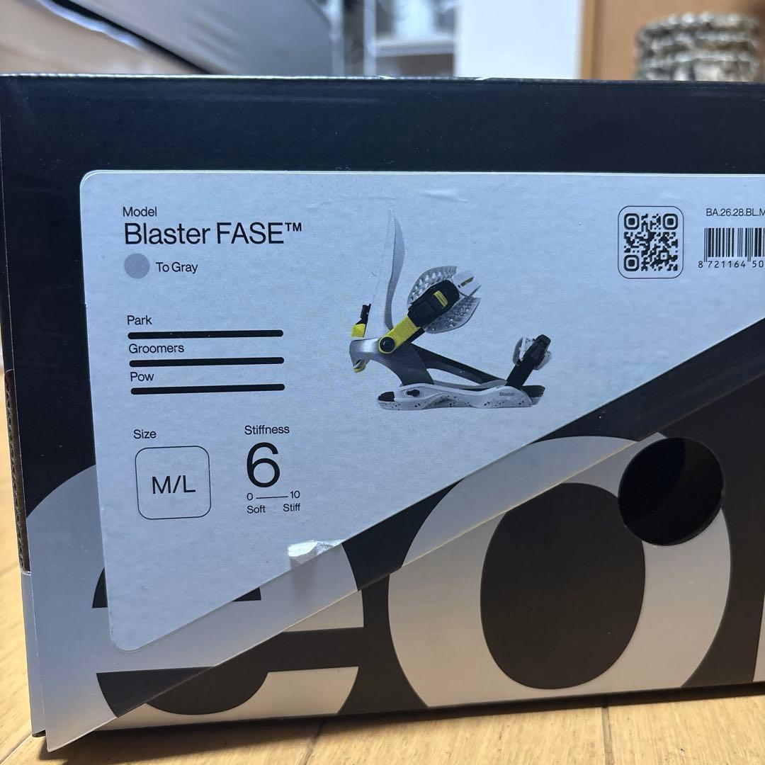 Bataleon blaster FASE MLサイズ TOGRAYビンディング