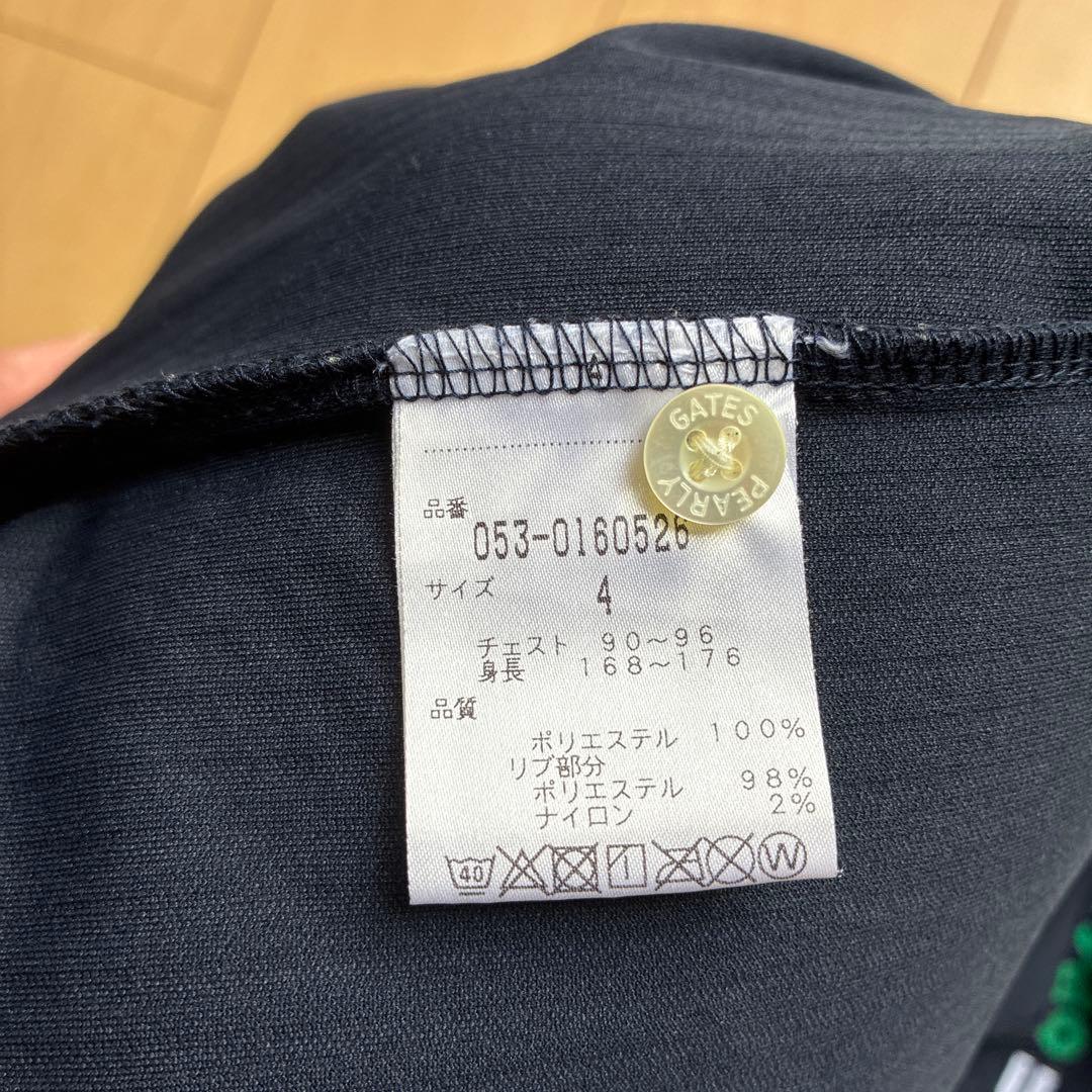 ビッグベンさん専用 PEARLY GATES ストライプポロシャツ サイズ4
