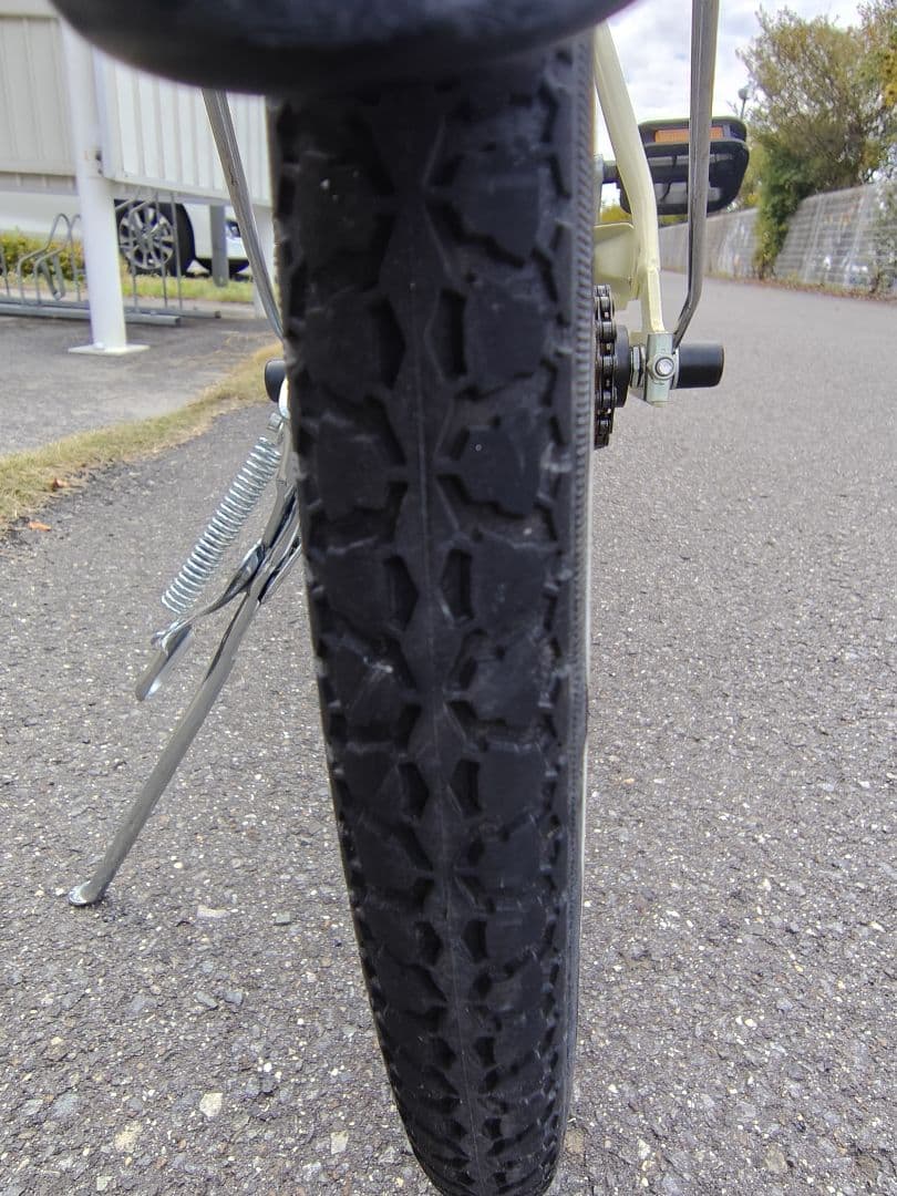 【美品】子供用22インチ自転車/アサヒ/ホワイト（愛媛県東予地方で受け渡し対応）