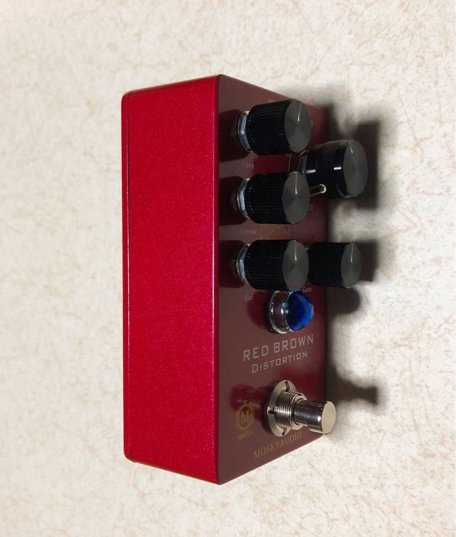 ギター MOSKY AUDIO RED BROWN DISTORTION