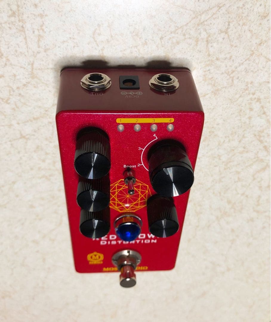 ギター MOSKY AUDIO RED BROWN DISTORTION