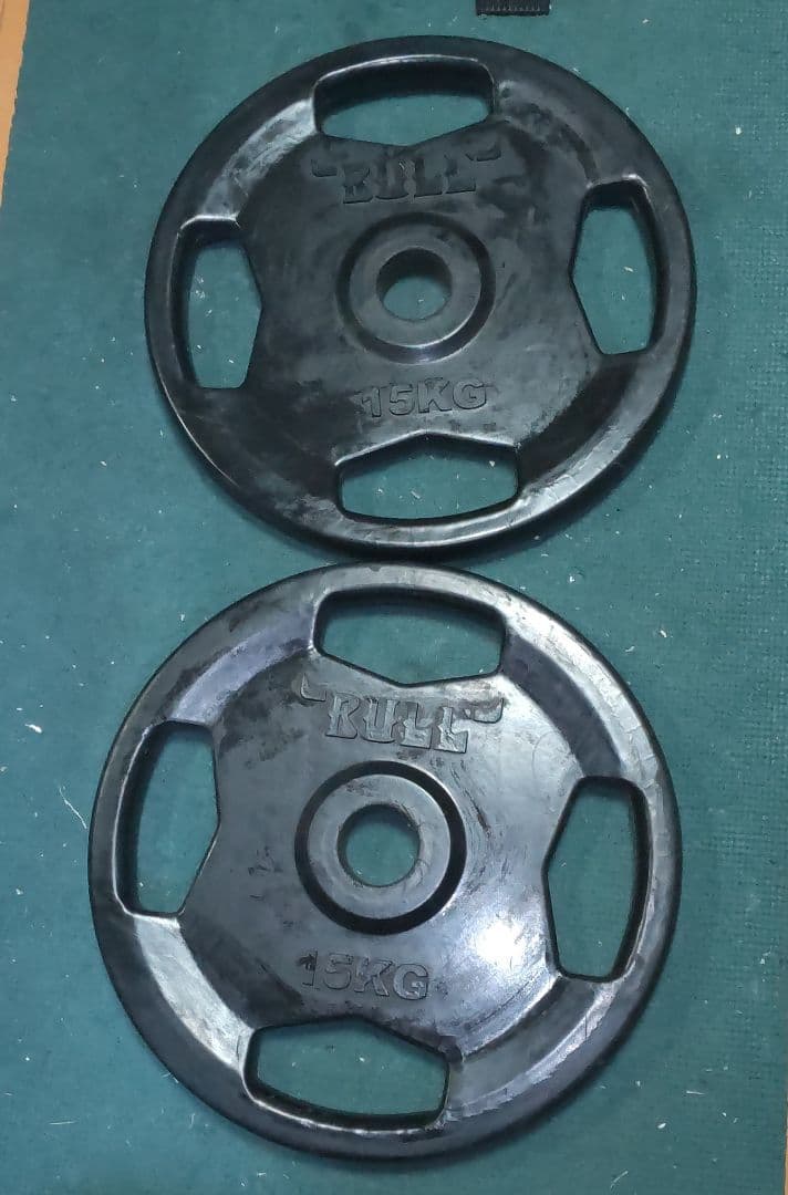 BULL 50mm 用 ラバープレート 67.5kgセット