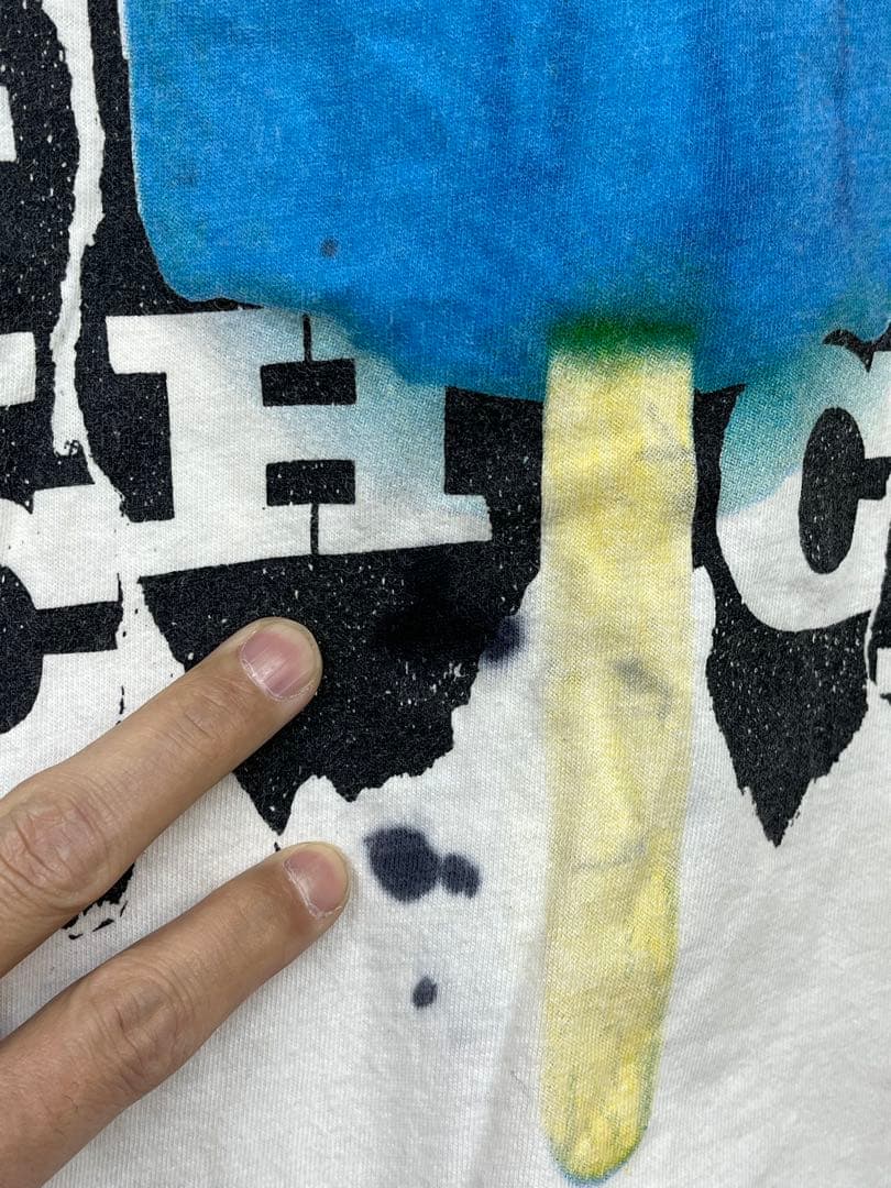 Vintage 90s SONIC YOUTH Bomb Pop L Tシャツ
