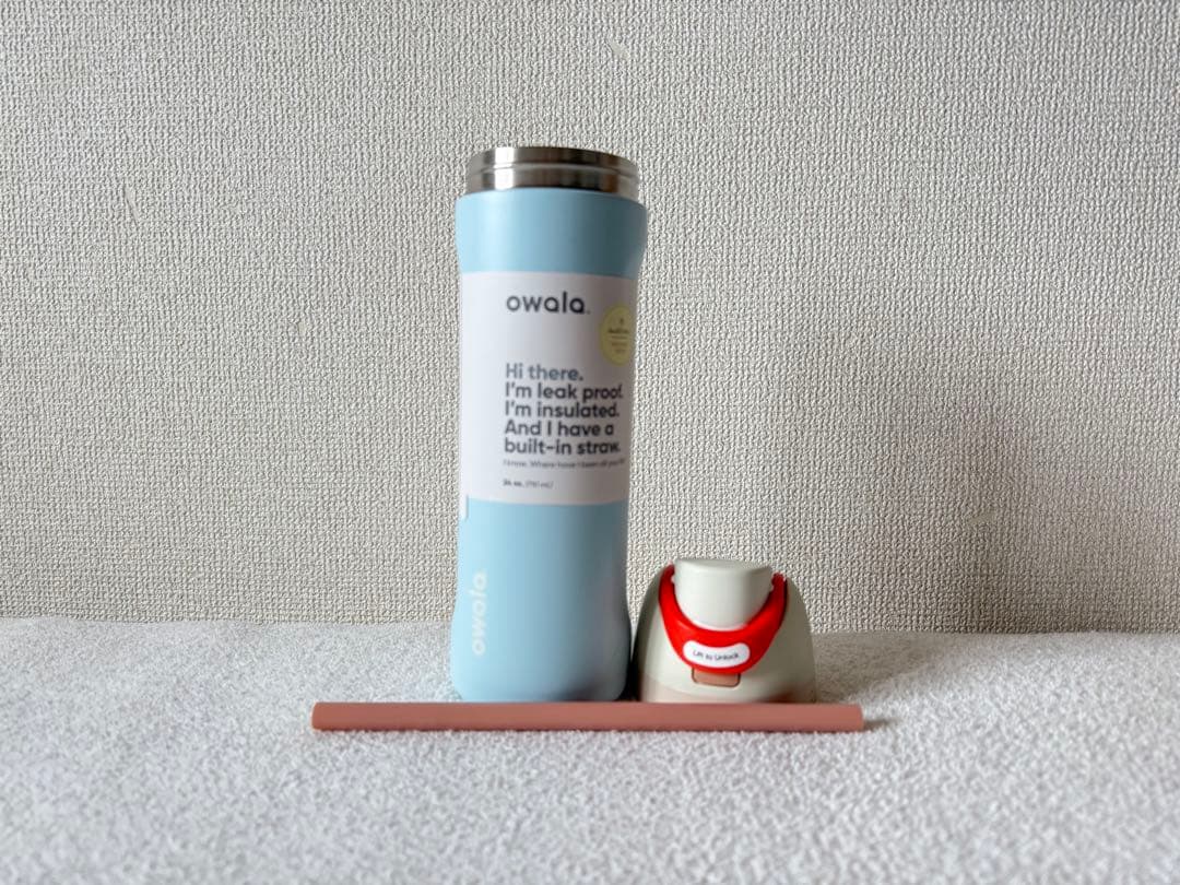 【新品未使用】owala 水筒 710ml/24oz 水色