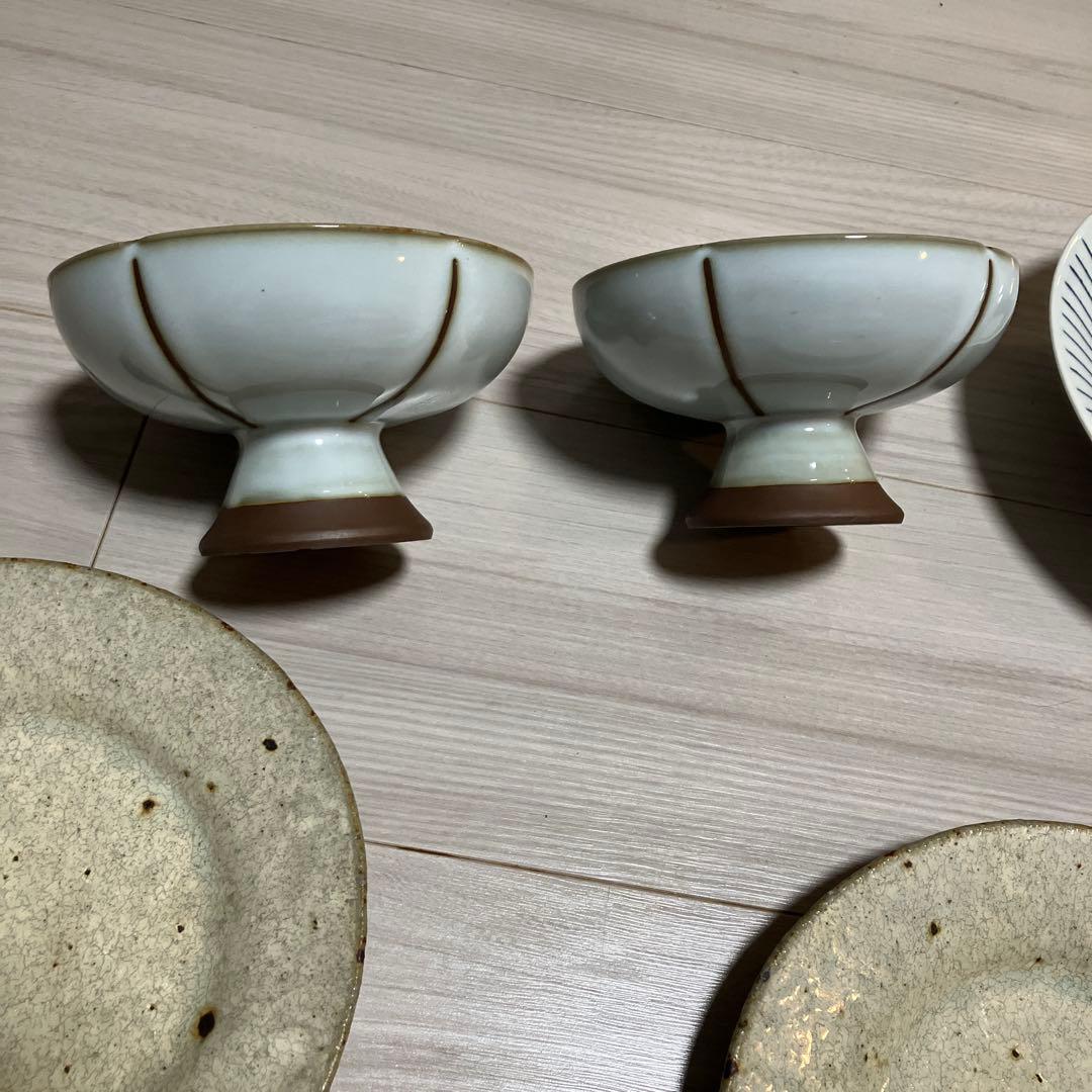 陶器　ガラス　和食器セット 12点
