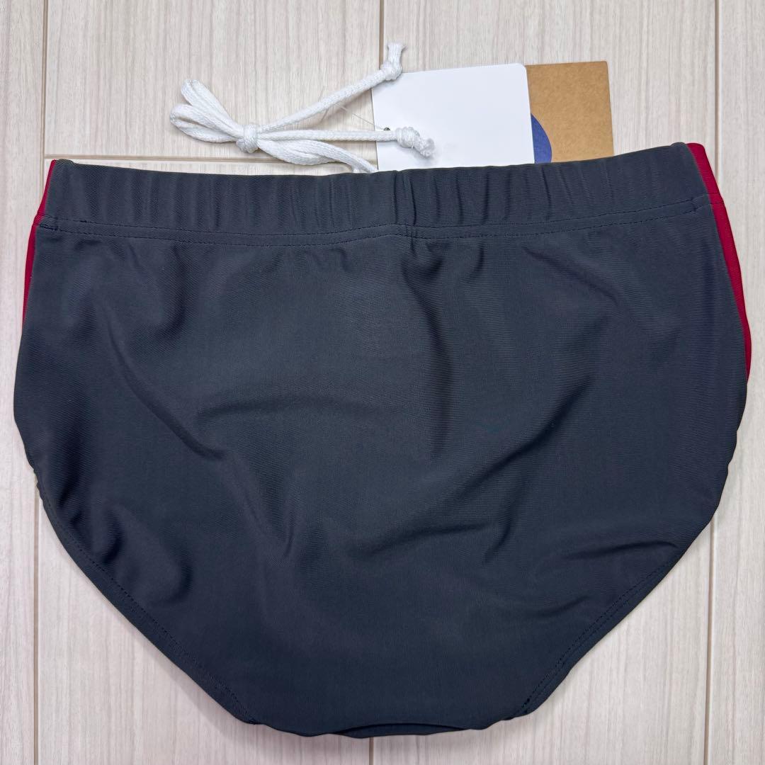 アシックス　女子陸上レーシングショーツ　XLサイズ　ダークグレー×エンジ　新品