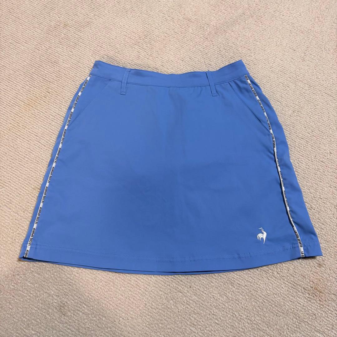 le coq sportif ルコック　ゴルフウェア　ブルーのスカート
