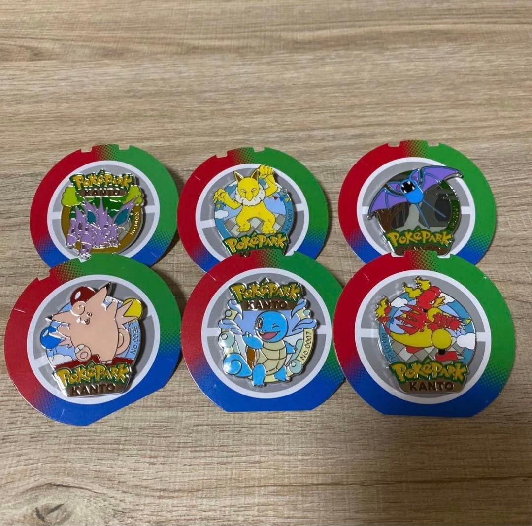 ポケパーク　ピンバッジ　ピンズ　6個
