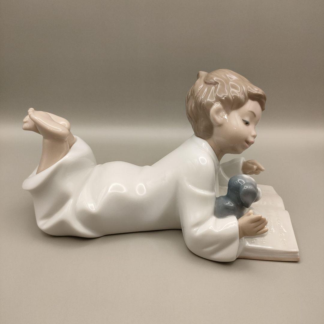✦美品✦ リヤドロ NAO Repeat After Me　1285　男の子　犬