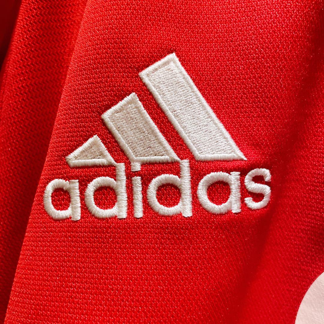 【激レア】y2k/adidas×ニュージーランド/ラグビー/長袖ゲームシャツ/M