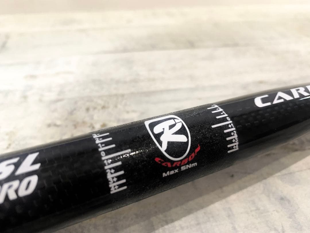 【超軽量Carbonカーボン】RXLのハンドルバー460mm◆71g