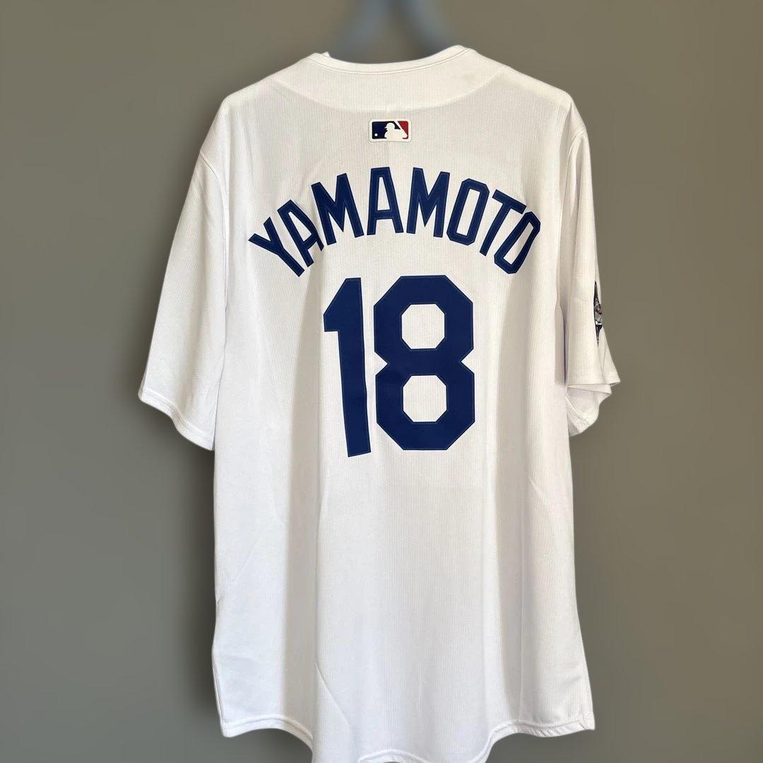ロサンゼルス・ドジャース ユニフォーム 18 YAMAMOTO