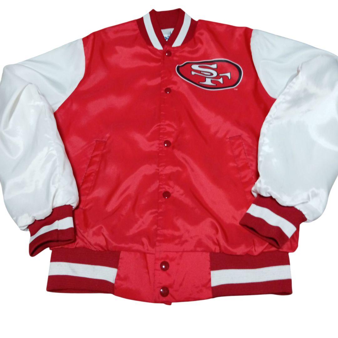 90s サンフランシスコ・49ers ナイロンジャケット 古着