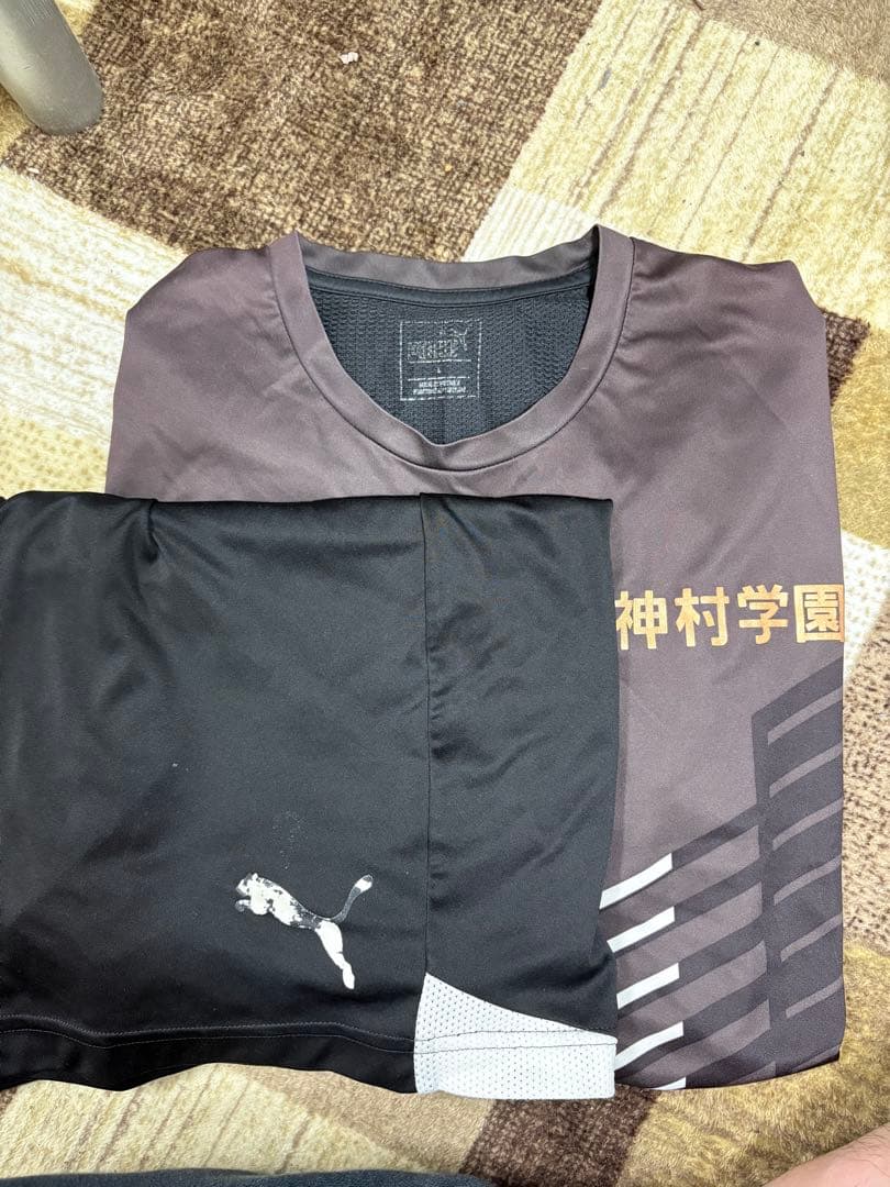 Puma 神村学園サッカー部ジャージ 半袖