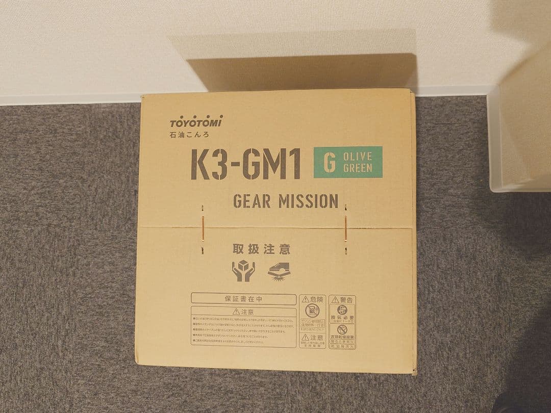 TOYOTOMI GEAR MISSION K3-GM1(G) オリーブグリーン
