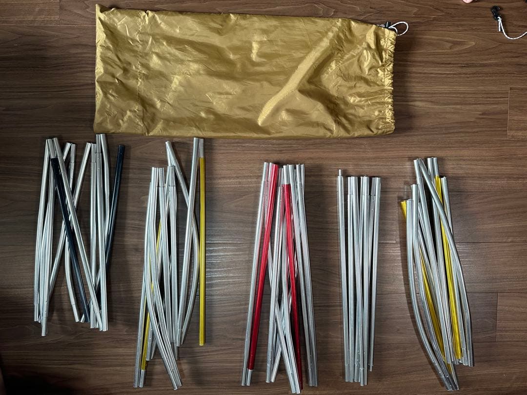 【耐水圧リコール対応済】スノーピークエントリー2ルームエルフィールドマットセット
