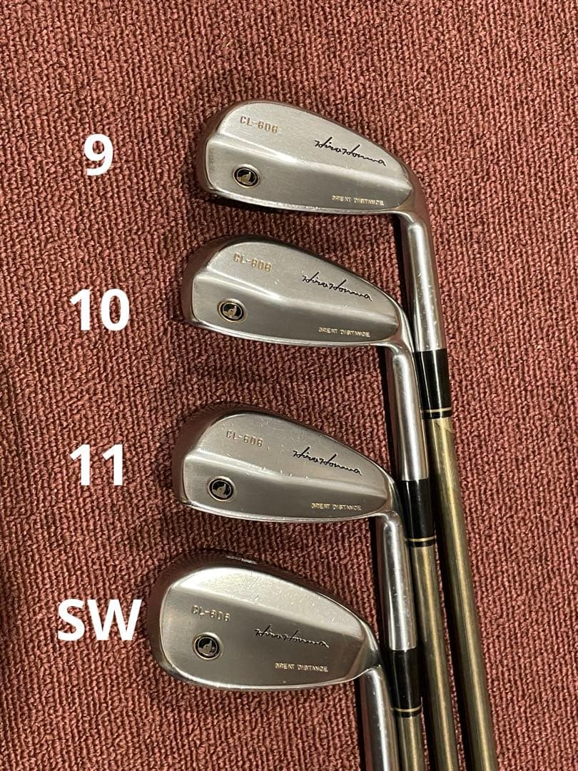 HONMA CL-606 星2 アイアン4〜11,SW 9本セット R-1