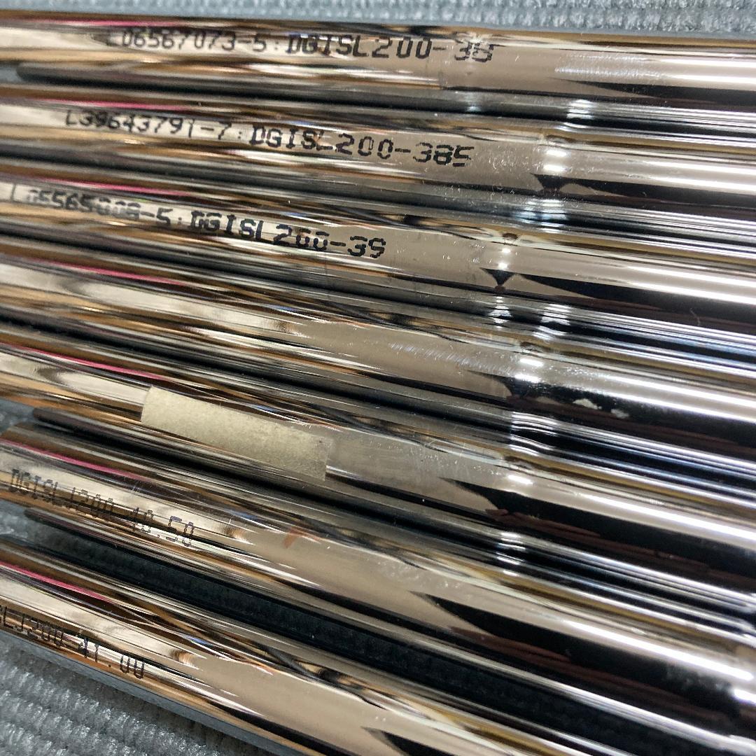 中古 Dynamic Gold S200 2番手落とし 4～P 7本 神研磨品
