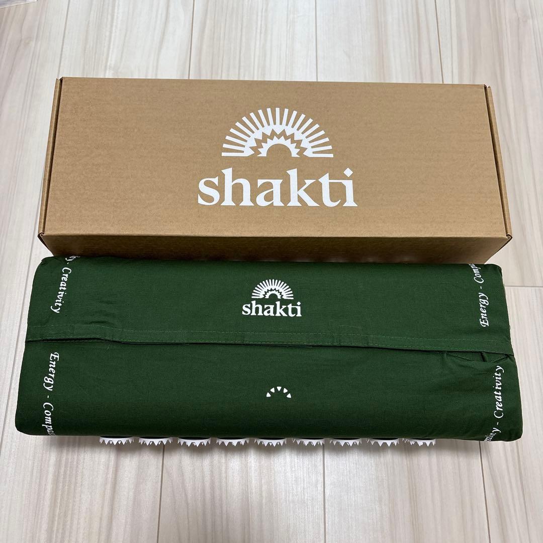 【正規品・美品】Shakti Pillow シャクティピロー グリーン