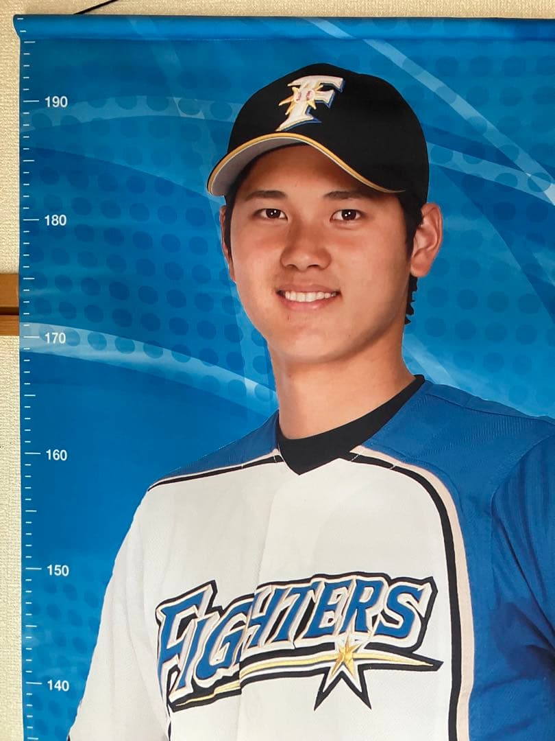 大谷翔平等身大タペストリー
