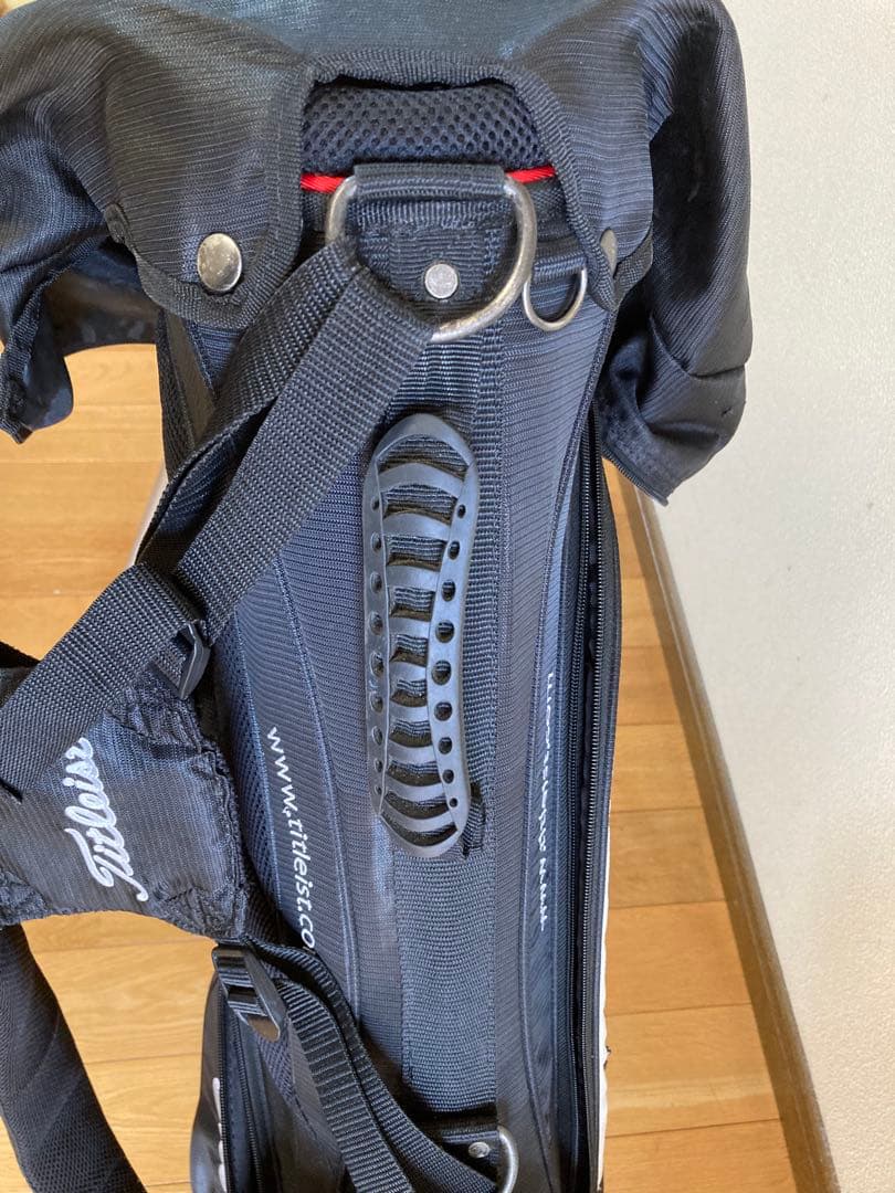 Titleist スタンド　ゴルフ　キャディバッグ リュック　軽量　フード付き