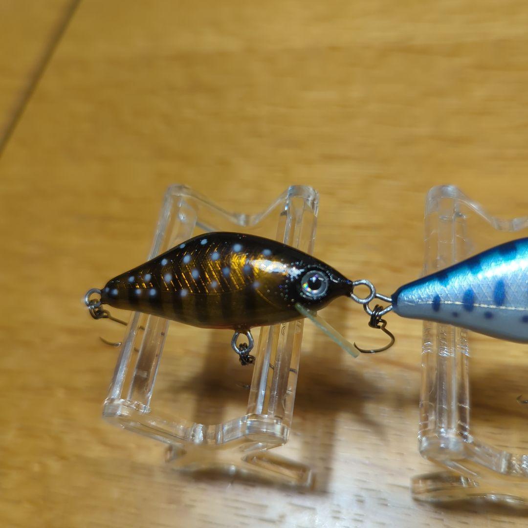 エゴイスト リーフ ハンドメイドミノー 2色セット