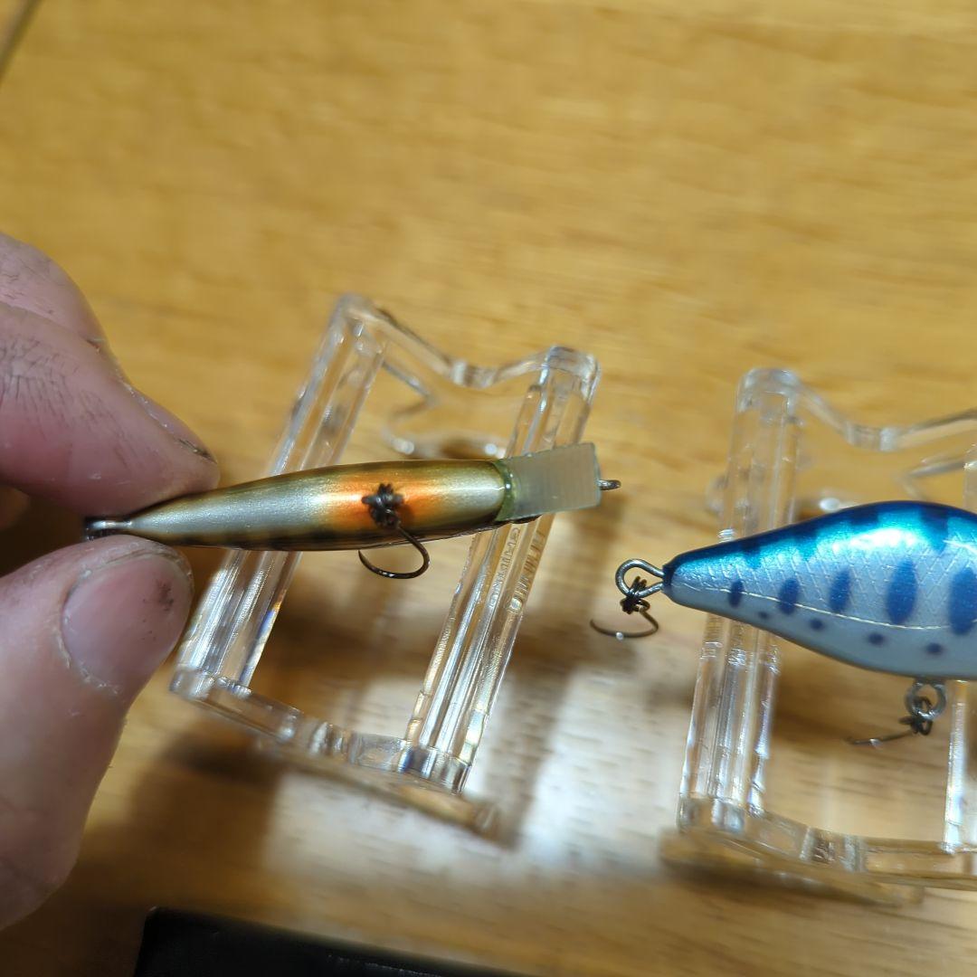 エゴイスト リーフ ハンドメイドミノー 2色セット