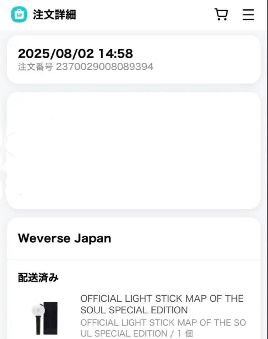 BTS 公式ペンライト アミボム