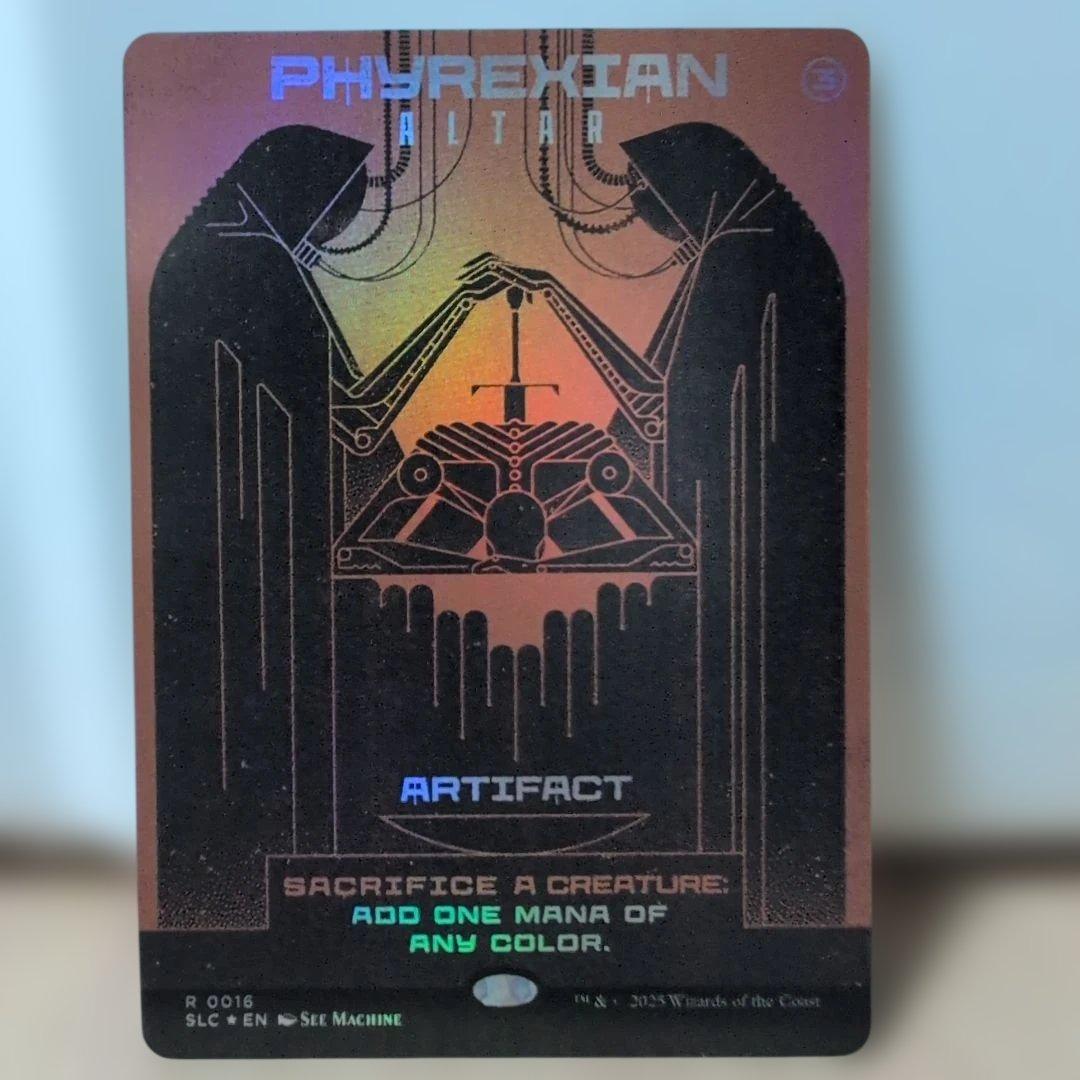 MTG foil ファイレクシアの供犠台/Phyrexian Altar 英語