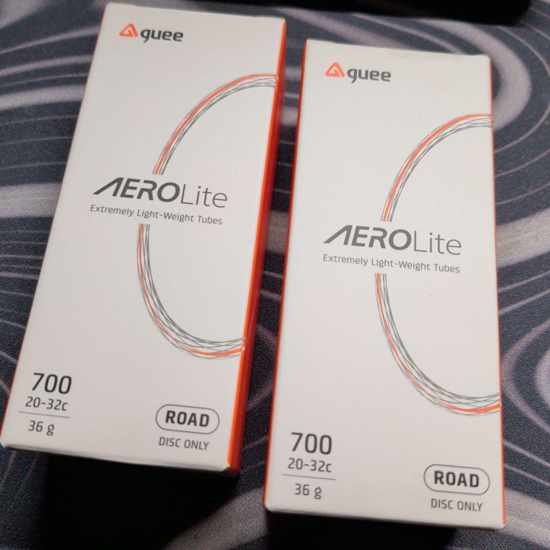 Guee TPU AEROLITE Road　20-32c/60mm 2個セット