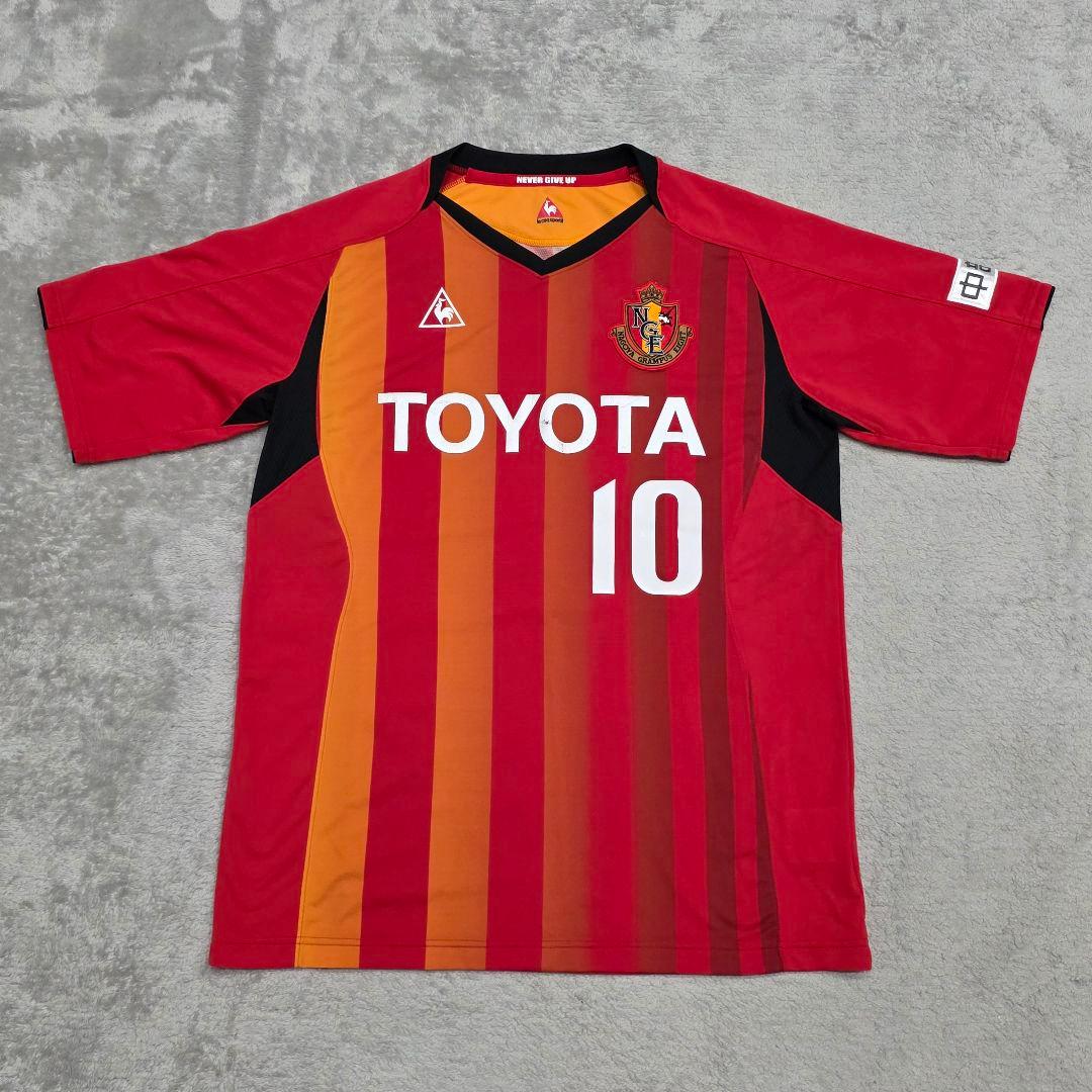 名古屋グランパス　09-10　小川　ユニフォーム　M-L　ルコック　レッド