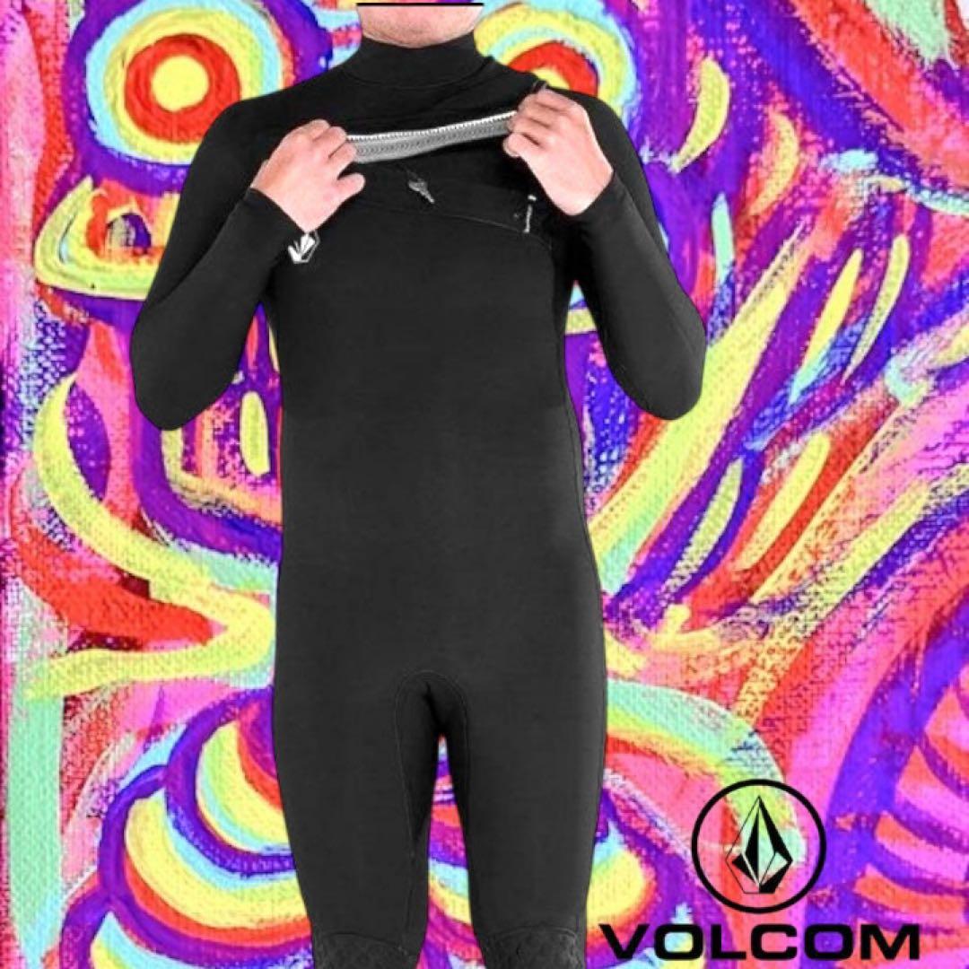 新品VOLCOMボルコム モジュレーター3/2mmチェストジップフルスーツL