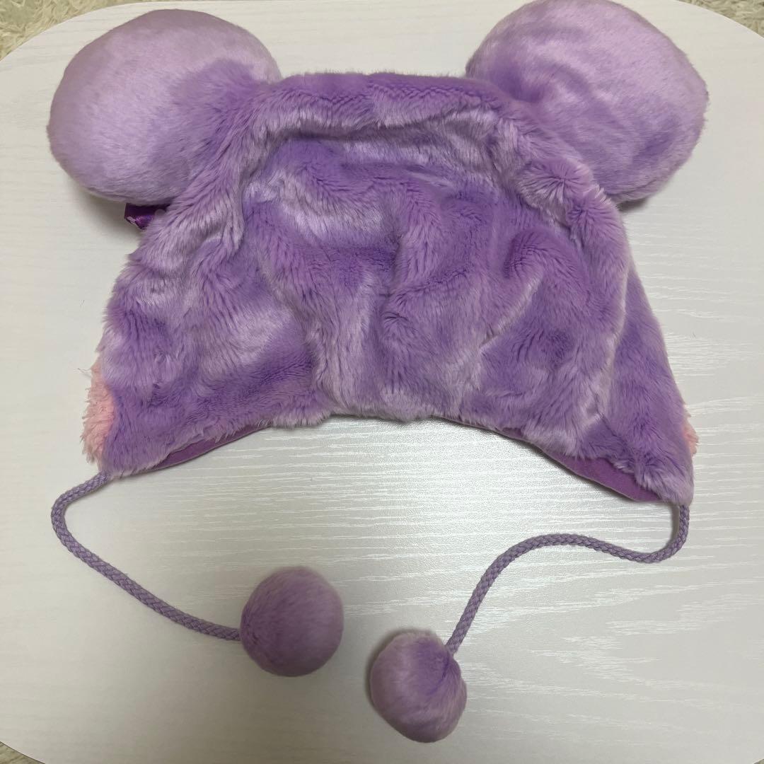 ディズニー ファンキャップ ミニーちゃん 紫