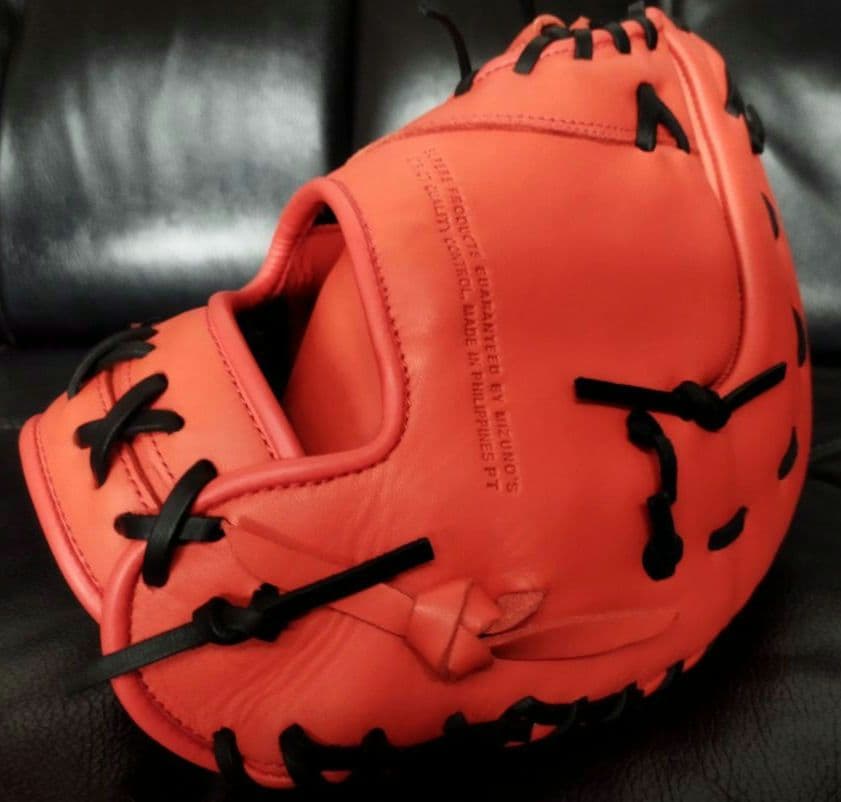 Mizuno Will Drive 一般軟式 ファーストミット オレンジ 未使用