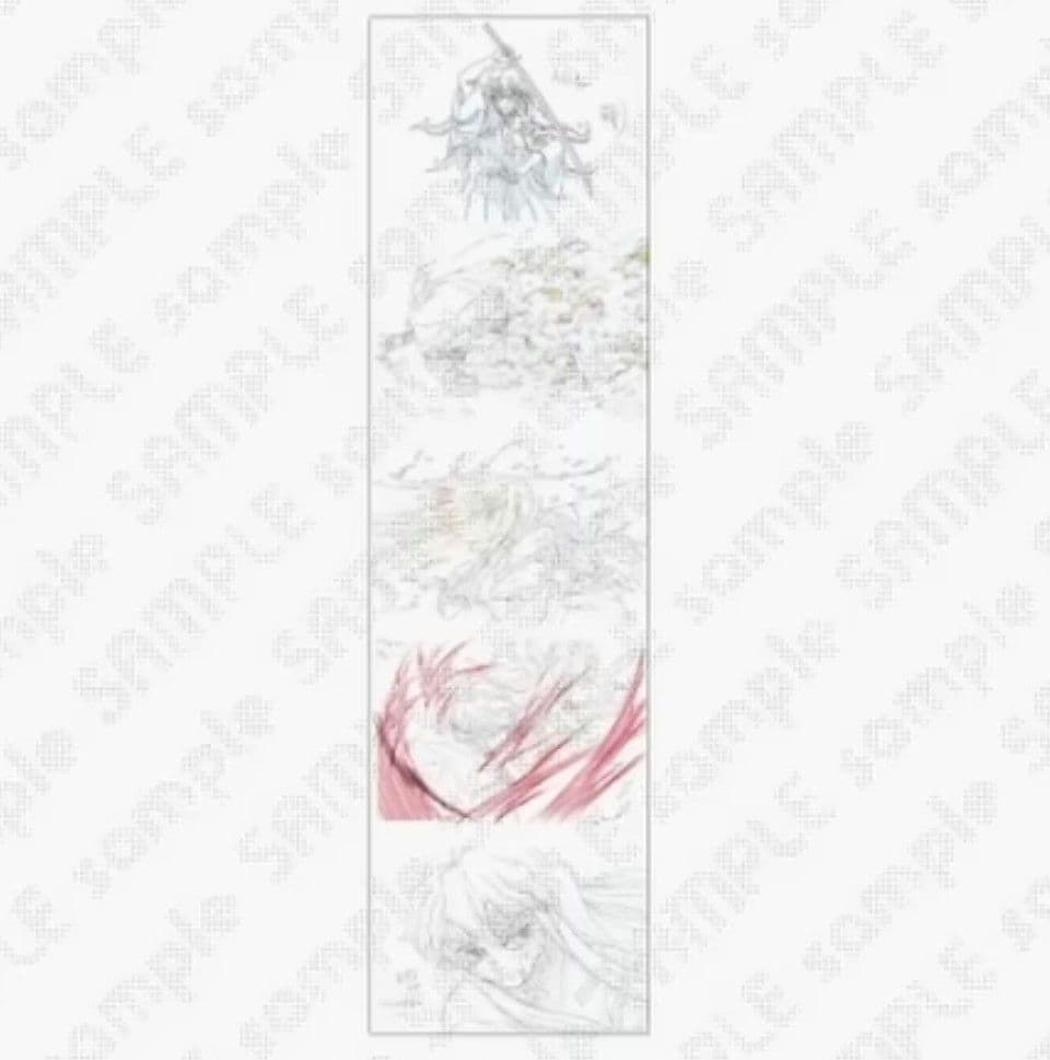 新品未開封　鬼滅の刃　原画　タペストリー 16 刀鍛冶の里編　無一郎