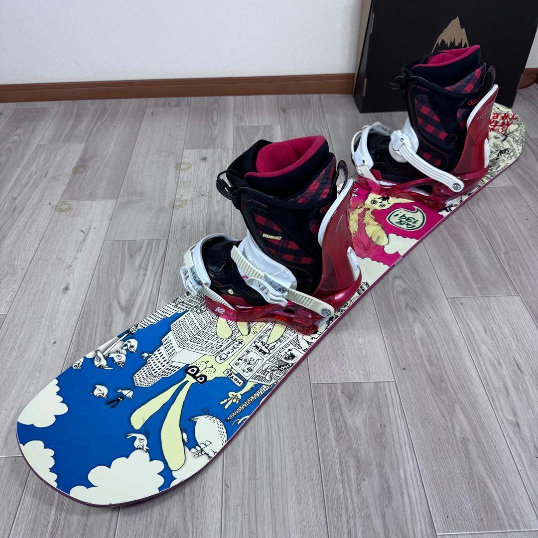 elan レディーススノーボードセット 139cm