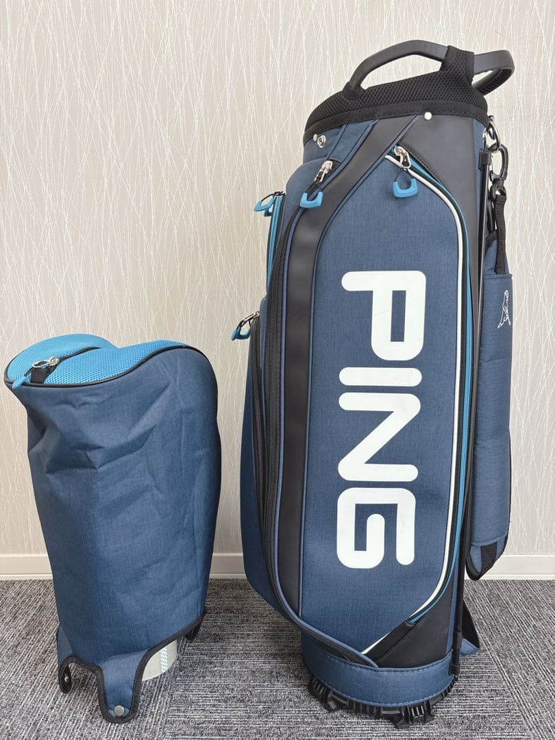 美品❗️PING/KARSTEN 9型 キャディバッグ 大変希少なモデル