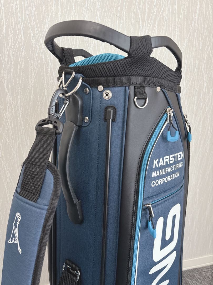 美品❗️PING/KARSTEN 9型 キャディバッグ 大変希少なモデル